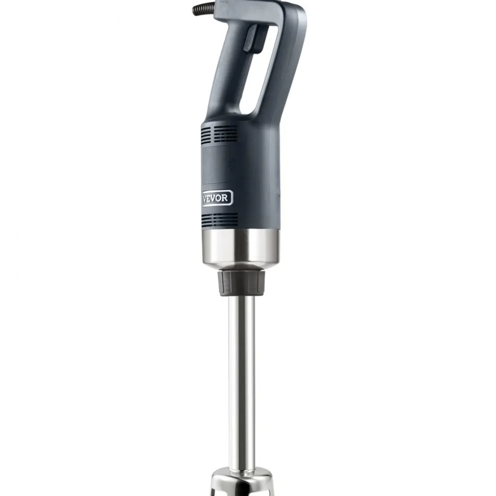 VEVOR Commercial Immersion Blender, 500 Watt Heavy Duty Hand Mixer, Variable Speed Kitchen Stick Mixer with 304 Stainless Steel Blade, Multi-Purpose Portable Mixer for Soup, Smoothie, Puree, Baby Food