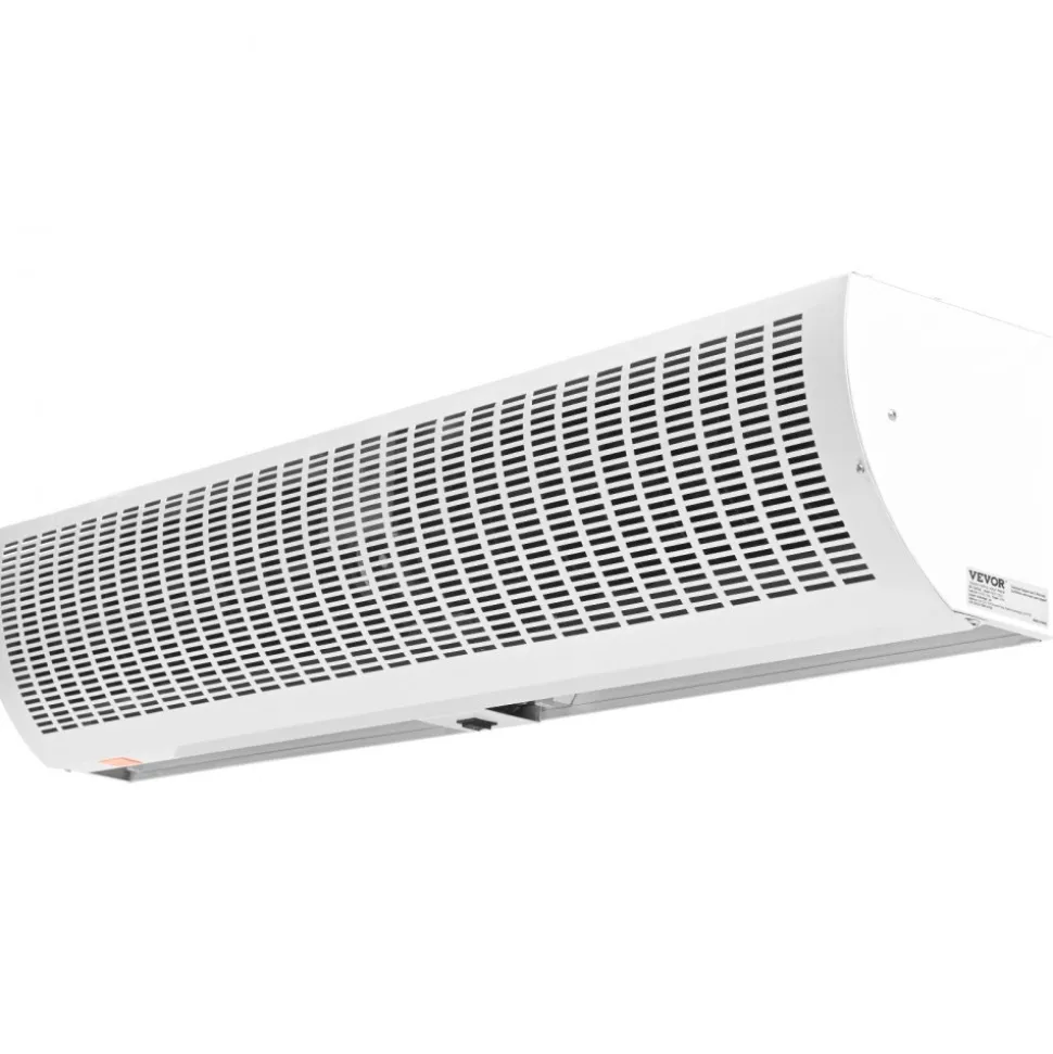 VEVOR 60" Commercial Indoor Air Curtain Super Power 2 Speeds 2100CFM, Wall Mounted Air Curtains for Doors, Indoor Over Door Fan with Heavy Duty Limit Switch, Easy-Install 110V Unheated