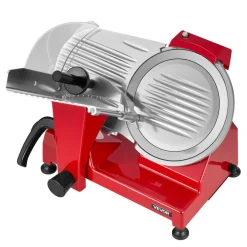 VEVOR Commercial Meat Slicer 340W Electric Deli Food Slicer 10 inch Blade, 350-400RPM Electric Food Slicer, Carbon Steel Blade Meat Slicer, 0-0.47 inch Adjustable Thickness for Commercial and Home Use