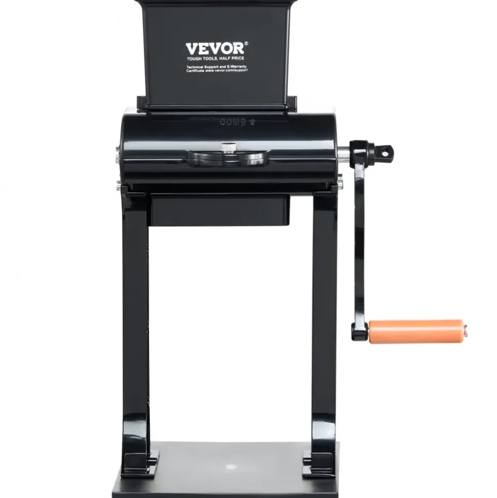VEVOR Commercial Meat Tenderizer, Heavy Duty Stainless Steel Meat Tenderizer Machine, Quick and Easy Manual Operation Kitchen Tool, 5.8" Feed Port for Beef, Turkey, Chicken, Pork, Steak, and Fish
