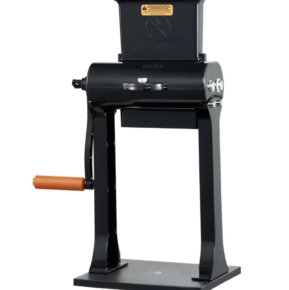 VEVOR Commercial Meat Tenderizer, Heavy Duty Stainless Steel Meat Tenderizer Machine, Quick and Easy Manual Operation Kitchen Tool, 5.8" Feed Port for Beef, Turkey, Chicken, Pork, Steak, and Fish