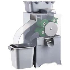 VEVOR Commercial Orange Juicer Machine, Slow Masticating Juicer Extractor, 100W Electric Orange Juice Squeezer, Lemon Citrus Pomegranates Extractor, with Peel Collecting Bucket and PC Cover