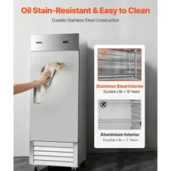 VEVOR Commercial Reach-In Freezer 29