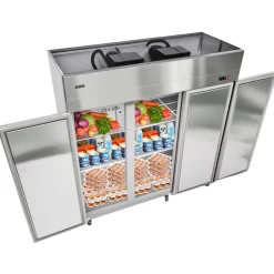 VEVOR Commercial Reach-In Refrigerator 72