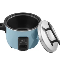 VEVOR Commercial Rice Cooker, 40-Cup Rice Cooker, 8.45 Qt / 8 Liter Large Rice Cooker and Warmer with Nonstick Inner Pot, Fast Cooking and 24-Hour Keep Warm, with Rice Cup and Paddle, for Restaurant