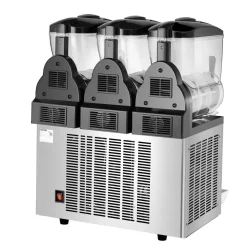 VEVOR Commercial Slushy Machine, 12Lx3 Triple Tank Frozen Drink Machine, 144 Cups Stainless Steel Margarita Smoothie Frozen Drink Maker, Slushie Maker for Home Party Restaurants Cafe Bars