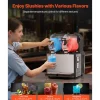 VEVOR Commercial Slushy Machine, 3Lx2 Double Tank Frozen Drink Machine, 24 Cups Stainless Steel Margarita Smoothie Frozen Drink Maker, Slushie Maker for Home Party Restaurants Cafe Bars