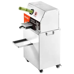 VEVOR Commercial Sugar Cane Juicer, 800W Electric Sugarcane Juicer Machine with 661LBS/H High Output, 3 Stainless Steel Rollers, Sugar Cane Press Juice Extractor Squeezer on Wheels for Home/Commercial