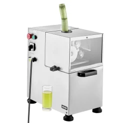 VEVOR Commercial Sugar Cane Juicer, 110LBS/H High Output Sugarcane Juicer Machine with 3 Stainless Steel Rollers, 2.4