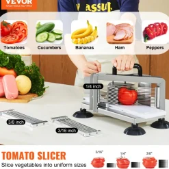 VEVOR Commercial Tomato Slicer, 1/4