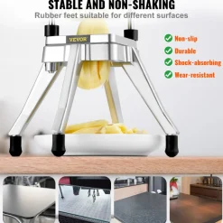VEVOR Commercial Vegetable Fruit Chopper 1/4