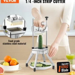 VEVOR Commercial Vegetable Fruit Chopper 1/4