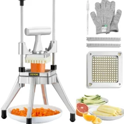 VEVOR Commercial Vegetable Fruit Chopper 1/4
