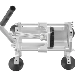 VEVOR Commercial Vegetable Slicer, 1/4"+3/8"+1/2" Fruit Slicer, Stainless Steel and Aluminum Alloy Vegetable Cutter Slicer Machine, Manual Slicer with Non-slip Feet, for Radishes, Onions, Potatoes