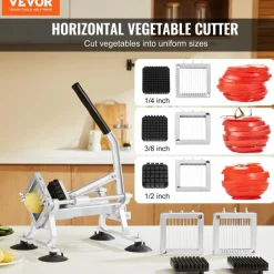 VEVOR Commercial Vegetable Slicer, 1/4