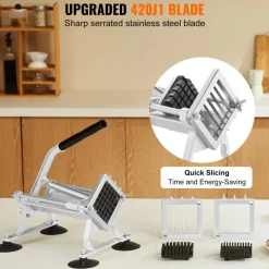 VEVOR Commercial Vegetable Slicer, 1/4