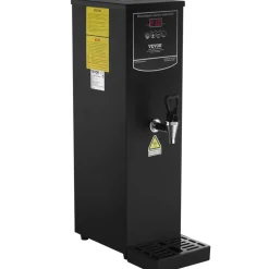 VEVOR Commercial Water Boiler, Electric Hot Water Dispenser with 316 Stainless Steel Heating Tube, 1500W Step-by-step Fast Heating 50L per Hour Hot Water Boiler, for Coffee Tea Restaurant Office