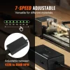 VEVOR Compact Lathe Machine, Dimensions 2.76 x 6.3 inches, 24VDC 96W, Includes Milling Machine Accessories, Features 7 Adjustable Speeds Ranging from 4220 to 8450 RPM, Ideal for DIY Woodworking and