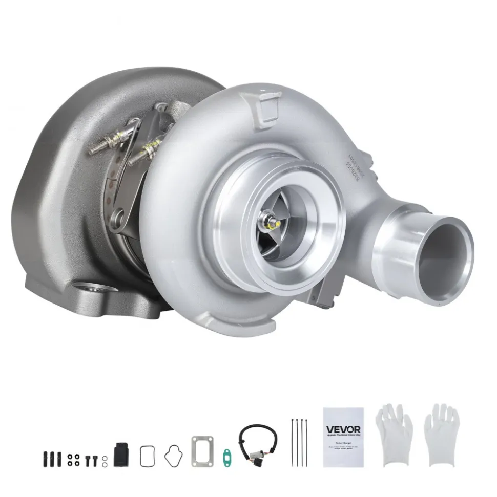 VEVOR Complete Turbo Turbocharger Kit with Solenoid Valve, Compatible with 2013-2018 Dodge Ram 2500 3500 ISB 6.7L I6 ISB Turbo Diesel Engine, Replace# 5327046HX, 5326055HX, 5326056HX, 68212739AA