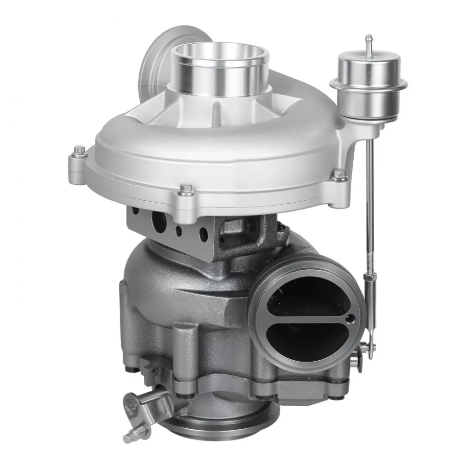 VEVOR Complete Turbo Turbocharger Kit with Wastegate Actuator, Compatible with Ford V8 7.3L Excursion 2000-2003, F-250 F-350 F-450 F-550 Super Duty 1999-2003, Replace# 1831383C92, 1831383C93