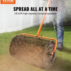 VEVOR Compost Spreader, 24.4-25.6