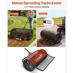 VEVOR Compost Spreader, 44