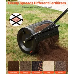 VEVOR Compost Spreader, 16.5