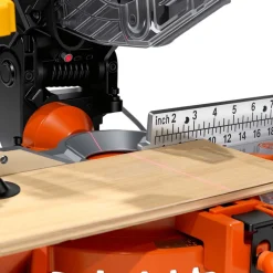 VEVOR Compound Miter Saw, 8-1/4 inch Blade, 2-in-1 Miter/Table Saw, with Precision Laser Alignment, Adjustable Angles, 4800 RPM, with Splash Guard, for Cutting Wood, Metals, Laminates, and Plastic
