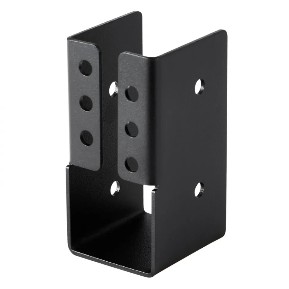 VEVOR Concealed Joist Hanger, 2x4 Inch Outdoor Concealed-Flange Joist Bracket with Screws, Steel Light Joist Hangers for 1.93 x 3.62 Inch / 49 x 92 mm Beam, Swing, Fence, Wooden Slides, 24 Pcs