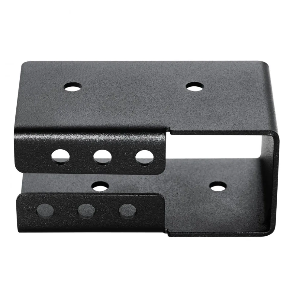 VEVOR Concealed Joist Hanger, 2x4 Inch Outdoor Concealed-Flange Joist Bracket with Screws, Steel Light Joist Hangers for 1.93 x 3.62 Inch / 49 x 92 mm Beam, Swing, Fence, Wooden Slides, 12 Pcs