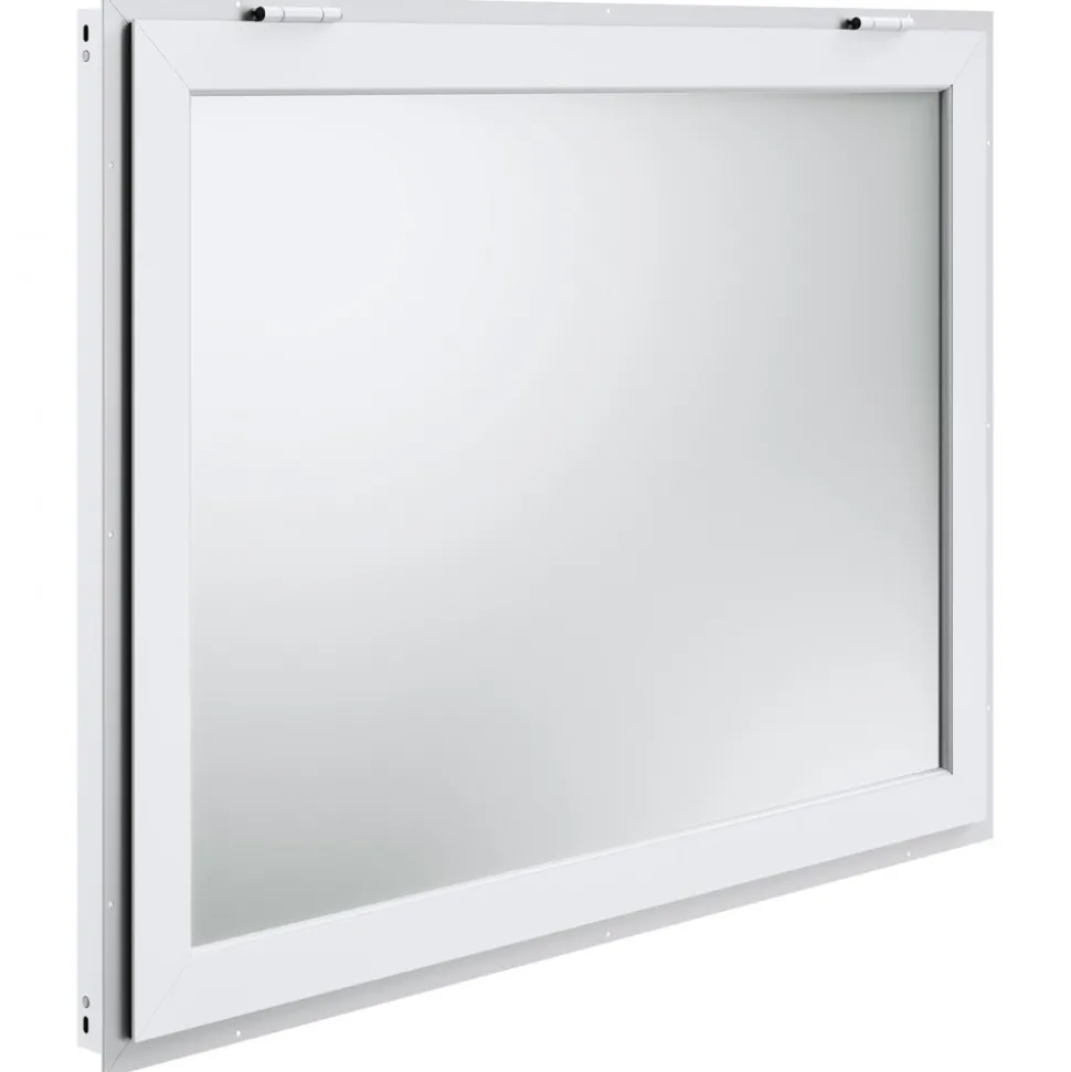VEVOR Concession Window for Food Truck, 48"x36" Aluminum Alloy Food Truck Service Window, Up to 85 Degrees Stand Serving Window with Awning Door & Drag Hook, for Food Trucks Concession Trailers
