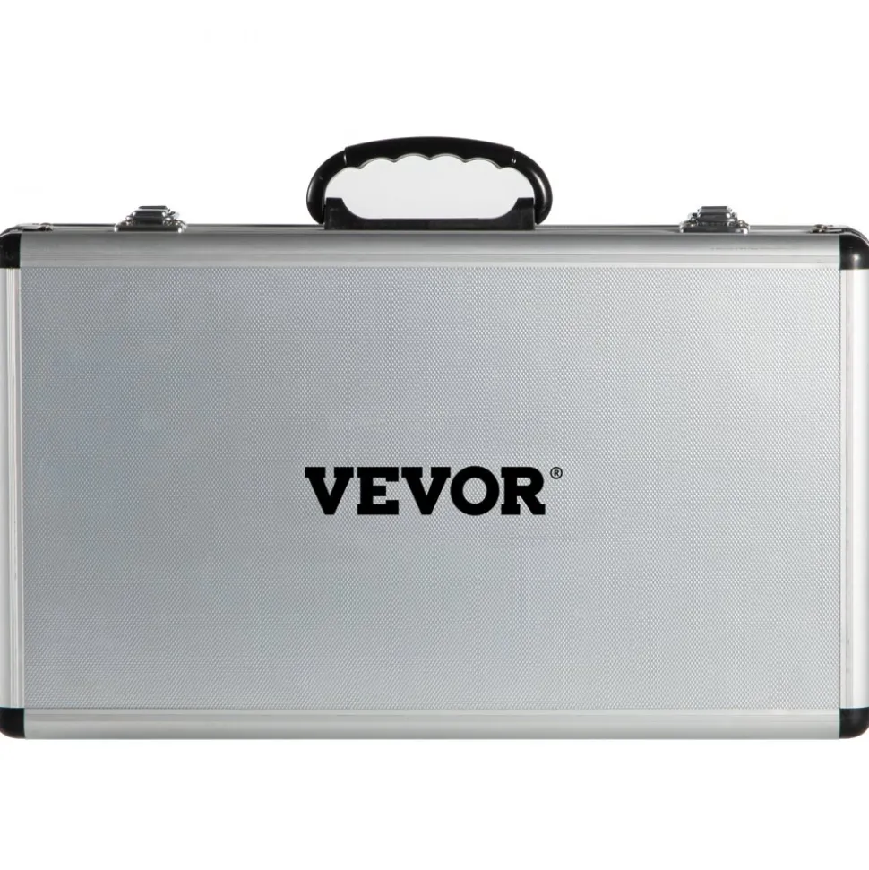 VEVOR Concrete Hole Saw Kit, 1-2/11", 1-3/5", 2-9/16", 3-5/32", 3-15/16" Drill Bit Set SDS Plus & SDS MAX Shank Wall Hole Cutter with a 4-1/3" Connecting Rod for Concrete, Cement, Stone Wall, Ma
