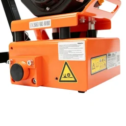 VEVOR Concrete Scarifier, 3700W 2500 RPM Walk-Behind Floor Planer Grinder, Carbide Cutters, 1/8 in Adjustable Depth, Vacuum Port for Surface Preparation, Traffic Line Removal, Pavement, Floor Repair