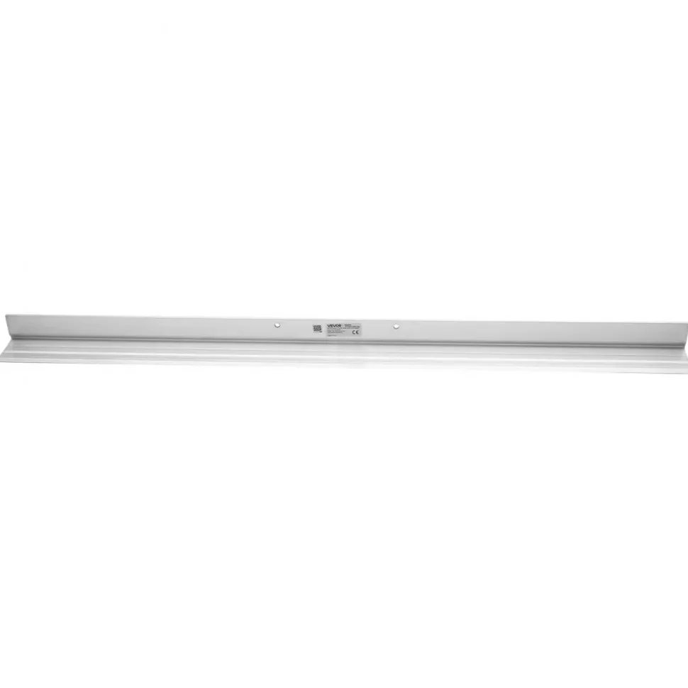 VEVOR Concrete Screed Blade 6 ft Length Aluminum Alloy Board Leveling Tool, 5.3 in Wide Straight Edge, Wide Coverage, Replacement Surface Leveler for Driveway, Patio, Sidewalk, Garage Floor Finishing