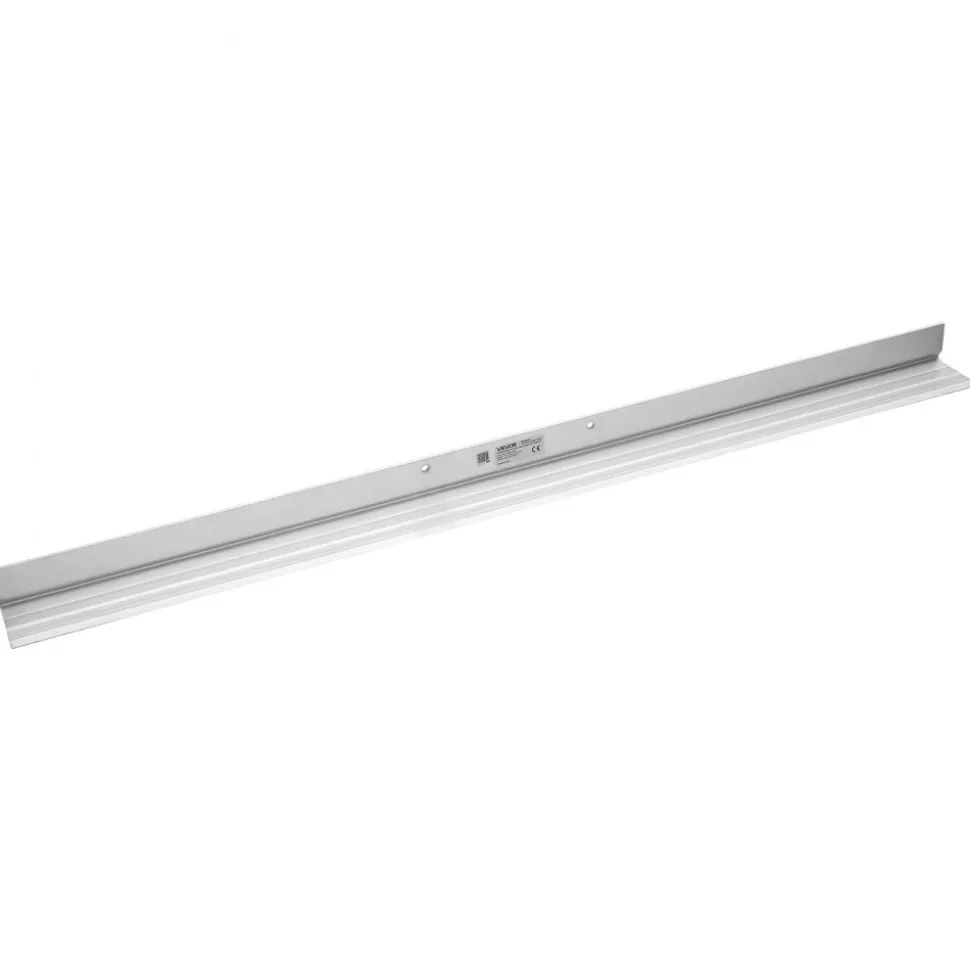 VEVOR Concrete Screed Blade 6 ft Length Aluminum Alloy Board Leveling Tool, 5.3 in Wide Straight Edge, Wide Coverage, Replacement Surface Leveler for Driveway, Patio, Sidewalk, Garage Floor Finishing
