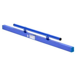 VEVOR Concrete Screed 48 in Length Manual Screed Board Aluminum Alloy Blue, Built-in Bubble Level, Powder-coated Finish, Lightweight Paver Leveling Tool for Patio, Sidewalk, Garage Floor Finishing