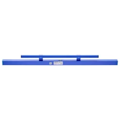 VEVOR Concrete Screed 48 in Length Manual Screed Board Aluminum Alloy Blue, Built-in Bubble Level, Powder-coated Finish, Lightweight Paver Leveling Tool for Patio, Sidewalk, Garage Floor Finishing