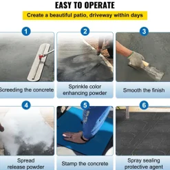VEVOR Concrete Texturing Skin, 24
