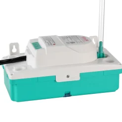 VEVOR Condensate Pump, 1/24 HP, 110 GPH, 24 ft Lift, 100-240V Automatic AC Condensation Removal Pump with Safety Switch & 20 ft Tubing, for Air Conditioner, Dehumidifier, HVAC, Furnace, Ice Maker