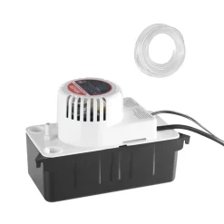 VEVOR Condensate Removal Pump, 1/50 HP, 65 GPH, 15 ft Lift, 1/2 Gal Tank Automatic AC Condensation Pump with Float Switch & 20 ft Hose for Air Conditioner, Dehumidifier, Furnace, Ice Maker Water Drain