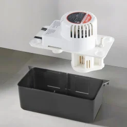 VEVOR Condensate Removal Pump, 1/50 HP, 65 GPH, 15 ft Lift, 1/2 Gal Tank Automatic AC Condensation Pump with Float Switch & 20 ft Hose for Air Conditioner, Dehumidifier, Furnace, Ice Maker Water Drain