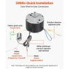 VEVOR Condenser Fan Motor with Capacitor, 1/8HP 825RPM 208-230V, Replacement for GE Genteq Carrier Bryant Payne 5KCP39KFUA99S D159176P01 X70370245010 X70370245-01 5KCP39GGV570S