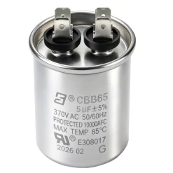 VEVOR Condenser Fan Motor with Capacitor, 1/8HP 825RPM 208-230V, Replacement for GE Genteq Carrier Bryant Payne 5KCP39KFUA99S D159176P01 X70370245010 X70370245-01 5KCP39GGV570S