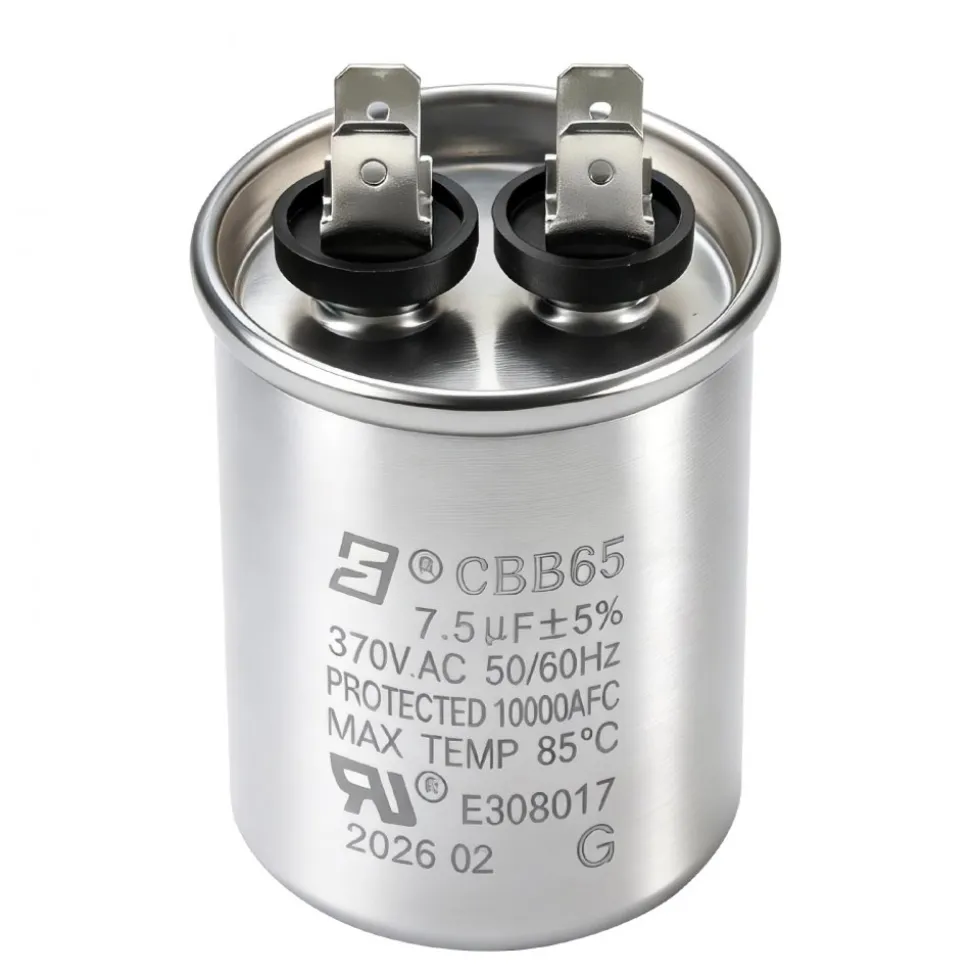 VEVOR Condenser Fan Motor with Capacitor, 1/5HP 1075/900RPM 208-230V, Replaces 12Y75, 97M49, 100483-02, 43W49, Compatible with Lennox Interlink Emerson K48HXGCK-4210 K48HXGFG-4294 YFK-150-6