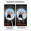VEVOR Confined Space Tripod Kit 1200LBS Winch, Confined Space Tripod 7' Leg Bracket and 98' Cable, Confined Space Rescue Tripod 32.8' Fall Protection for Traditional Confined Spaces