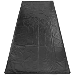 VEVOR Containment Mat, 7 ft 9 in x 16 ft, Non-Slip PVC Garage Floor Mat with a Cleaning Squeegee, Heavy Duty Durable Waterproof Containment Protection from Snow, Rain and Mud for Cars Parking, Black