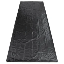 VEVOR Containment Mat, 7 ft 9 in x 18 ft, Non-Slip PVC Garage Floor Mat with a Cleaning Squeegee, Heavy Duty Durable Waterproof Containment Protection from Snow, Rain and Mud for Cars Parking, Black