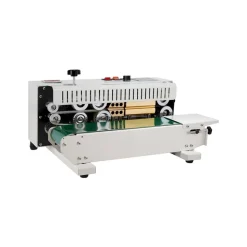 VEVOR Continuous Bag Band Sealing Machine, 0.24-0.47 in/6-12 mm Seal Width, Horizontal Band Sealer Machine with Digital Temperature Control, Bag Sealer for 0.02-0.8 mm Plastic Bags with Count Function