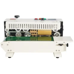 VEVOR Continuous Bag Band Sealing Machine, 0.24-0.47 in/6-12 mm Seal Width, Horizontal Band Sealer Machine with Digital Temperature Control, Bag Sealer for 0.02-0.8 mm Plastic Bags with Count Function