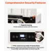 VEVOR Continuous Sealing Machine, 0.32-0.47 in Seal Width, Automatic Continuous Band Sealer with Digital Temperature Control, Automatic Shutdown, Heat Sealing Machine for 0.002-0.0.008 in Plastic Bags